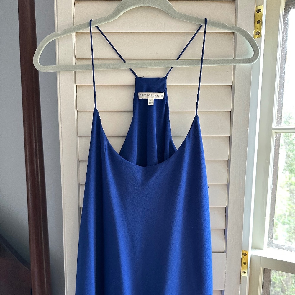 Daniel Rainn Royal Blue Tank Size L